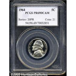 1964 5C PR69 Deep Cameo PCGS.