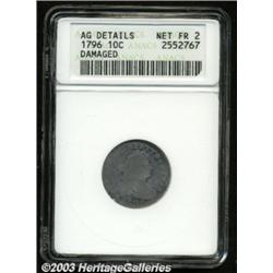 1796 10C--Damaged--ANACS.