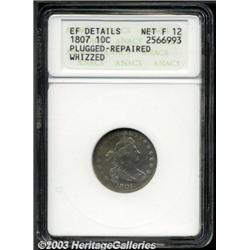 1807 10C--Plugged, Repaired, Whizzed--ANACS.