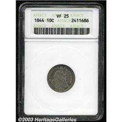 1844 10C VF25 ANACS.