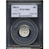 Image 1 : 1861-S 10C MS62 PCGS.