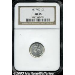 1877-CC 10C MS65 NGC.