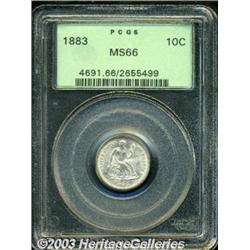 1883 10C MS66 PCGS.