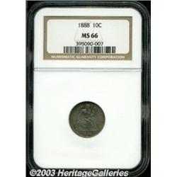 1888 10C MS66 NGC.
