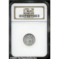 1889 10C MS65 NGC.