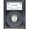 Image 1 : 1891 10C MS65 PCGS.