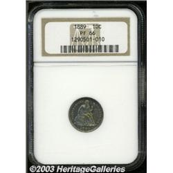 1889 10C PR66 NGC.