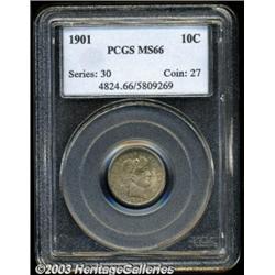 1901 10C MS66 PCGS.