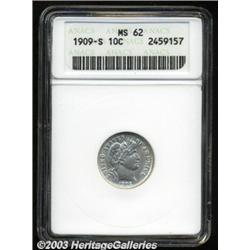 1909-S 10C MS62 ANACS.