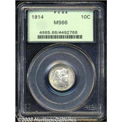 1914 10C MS66 PCGS.