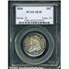 Image 1 : 1828 25C XF45 PCGS.