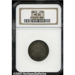1863 25C MS62 NGC.