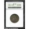 Image 1 : 1876-S 25C MS63 ANACS.