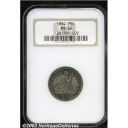 1884 25C MS66 NGC.