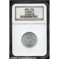 1889 25C MS66 NGC.