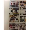 Image 3 : NHL GAME WORN HOCKEY CARDS LOT (CHARA, WEBER, GERBE)