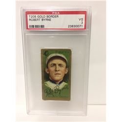 T205 GOLD BORDER ROBERT BYRNE (VG 3) PSA