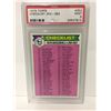 Image 1 : 1979 #353 TOPPS CHECKLIST 243-363 (MINT 9) PSA