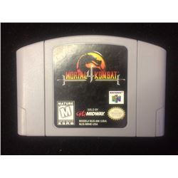 NINTENDO 64 MORTAL KOMBAT VIDEO GAME