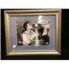 Image 1 : TED LINDSAY SIGNED & FRAMED STANLEY CUP PHOTO (HOF 1966)