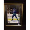 Image 1 : BO HORVAT SIGNED & FRAMED CANUCKS PHOTO W/COA