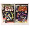 Image 1 : STAR WARS #1 & 2 MARVEL COMIC BOOKS LOT