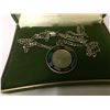 Image 2 : SILVER NECKLACE W/ PENDANT 1 OZ SILVER