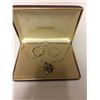 Image 1 : SILVER NECKLACE W/ PENDANT & EARRINGS SET