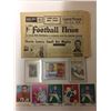 1964 FOOTBALL NEWS (MONTREAL) & CFL TRADING CARDS LOT
