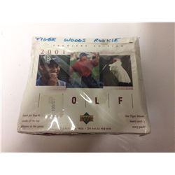 2001 UPPER DECK UD PGA GOLF - TIGER WOODS RC ROOKIE CARD