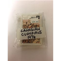 1976 Montreal Summer Olympic CBC Canadian Team Sports Cards Complete Set of 50