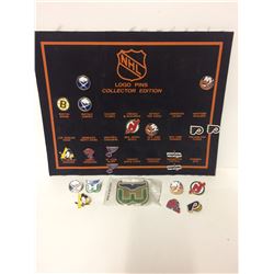 1997 NHL Frame Collector Edition Logos Pins Hockey Teams