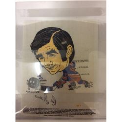 VINTAGE NHL IRON  ON DECAL (ROD GILBERT)