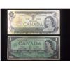 1967 Bank of Canada Replacement One Dollar Bill & 1973 Canadian One Dollar Bill