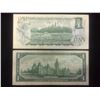 Image 2 : 1967 Bank of Canada Replacement One Dollar Bill & 1973 Canadian One Dollar Bill