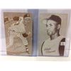 Image 1 : 1962 Stat Back Exhibit #9 Roberto Clemente & LOU BURDETTE