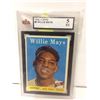 Image 1 : 1958 TOPPS #5 WILLIE MAYS (5 EX) KSA