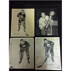 1945-54 Quaker Oats Photos, large image HOCKEY LOT (BODNAR, THOMSON)