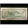 Image 2 : 1954 REPLACEMENT CANADIAN ONE DOLLAR BANK NOTE (PREFIX ASTERIK)