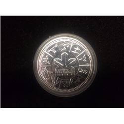 1978 Canadian Silver Proof Dollar Coin XI Games Commonwealth Edmonton