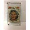 1961 TOPPS WARREN SPAWN BASEBALL CARD