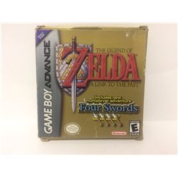 GAME BOY ADVANCE THE LEGEND OF ZELDA VIDEO GAME (A LINK TO THE PAST)