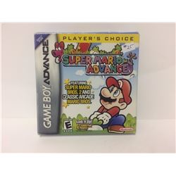 GAME BOY ADVANCE SUPER MARIO ADVANCE VIDEO GAME (PLAYERS CHOICE)