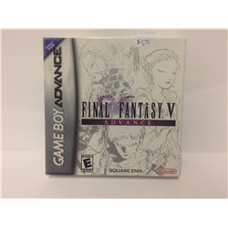 GAME BOY ADVANCE FINAL FANTASY "V" VIDEO GAME
