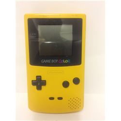 GAME BOY COLOUR VIDEO GAME CONSOLE (YELLOW)