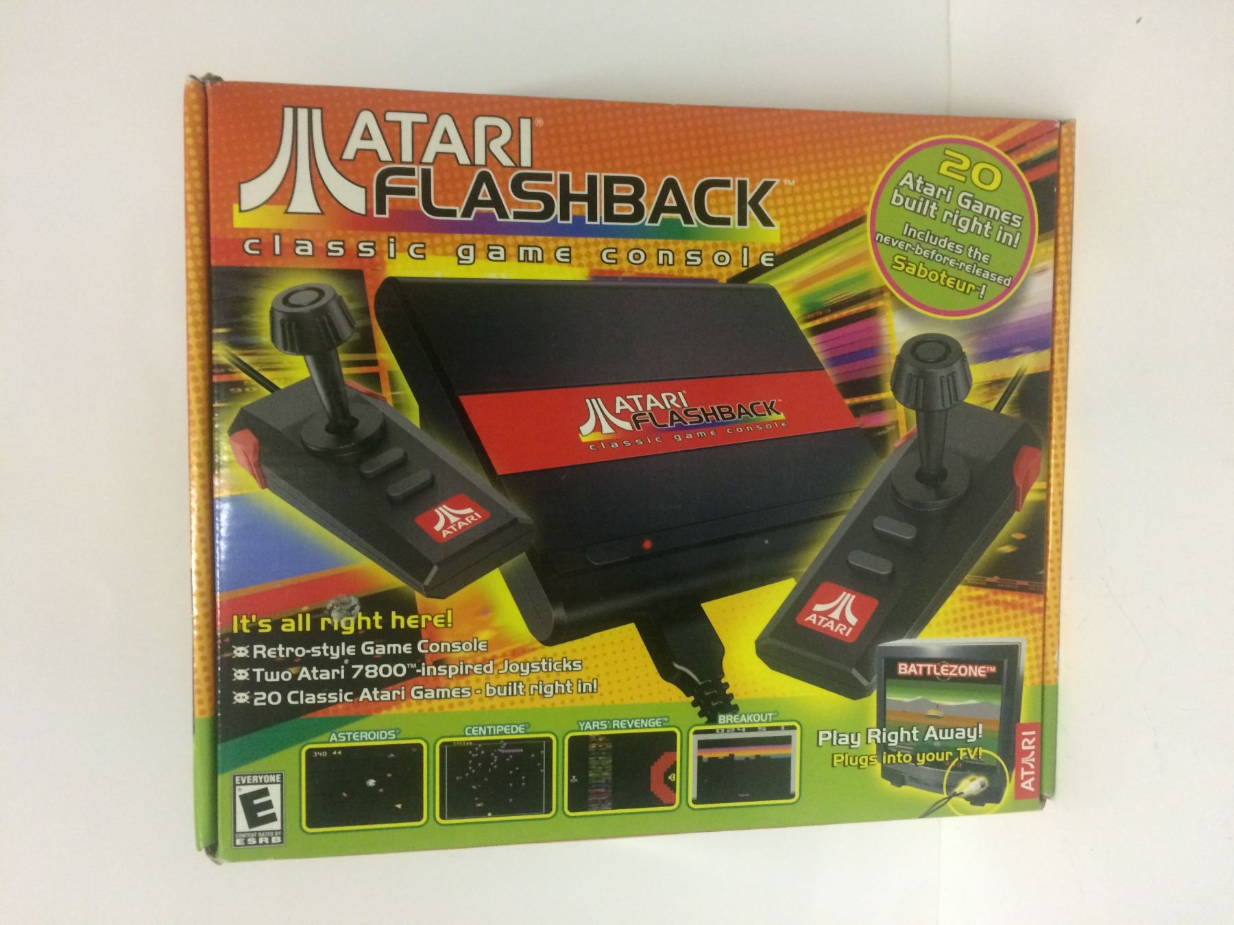 Atari Flashback Classic Game Console 20 Games BUILT IN Atari Flashback Classic Game Console 20 Games BUILT IN