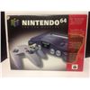Image 1 : Nintendo 64 N64 System Console [w/ Official Controller Box & Cables]