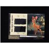 Image 1 : Bambi PH26 Disney Treasures Reel Piece of History Dual Authentic Film Card