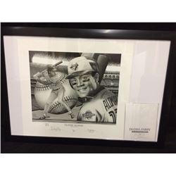 "CLASSIC ALOMAR" LIMITED EDITION ART PRINT SIGNED BY ALOMAR & PERRY