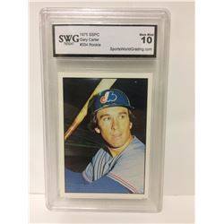 1975 GARY CARTER ROOKIE CARD GRADED 10